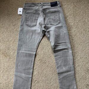 AG Jeans Gray Straight Leg Jeans